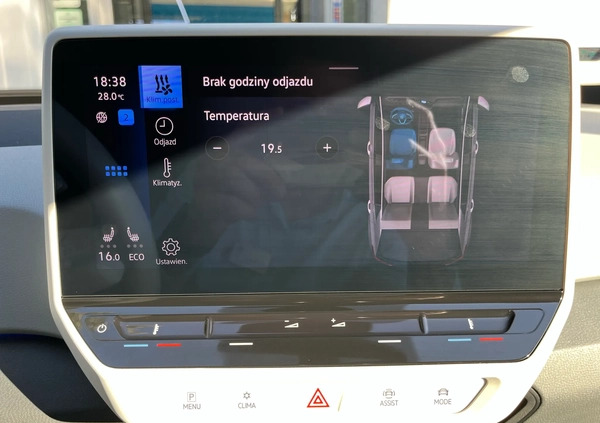 Volkswagen ID.3 cena 119900 przebieg: 21678, rok produkcji 2020 z Krzyż Wielkopolski małe 704